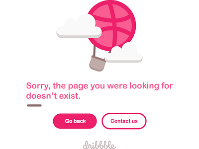 Dribbble page not found! 🏀