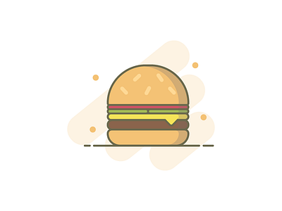 Burger Illustration 🍔
