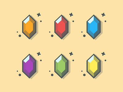 Infinity Stone 😋 avangers dribbble dribbbler flat icon illustration infinity shots stone thanos vector war