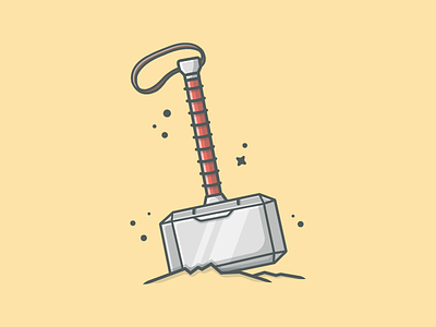 Thor Hammer designs, themes, templates and downloadable graphic elements on  Dribbble