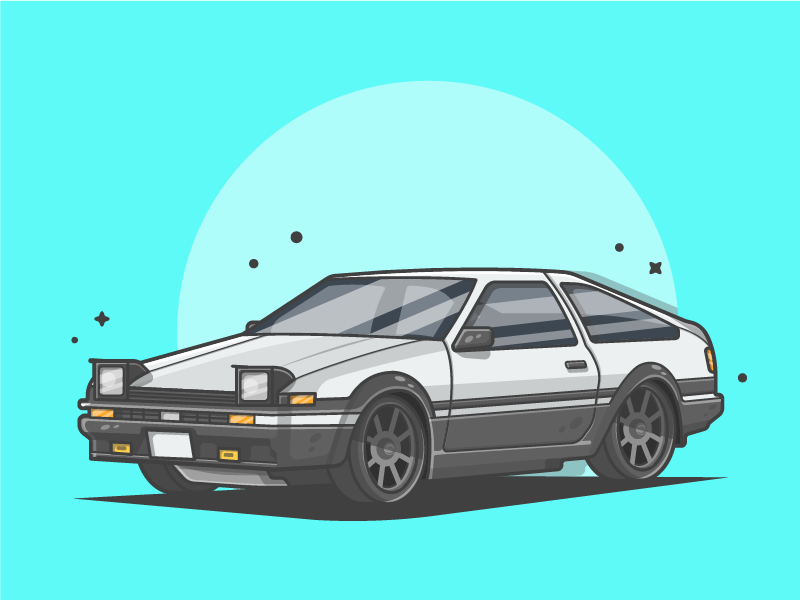AE86! by catalyst on Dribbble