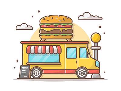 Street Food Logo Designs Themes Templates And Downloadable Graphic Elements On Dribbble