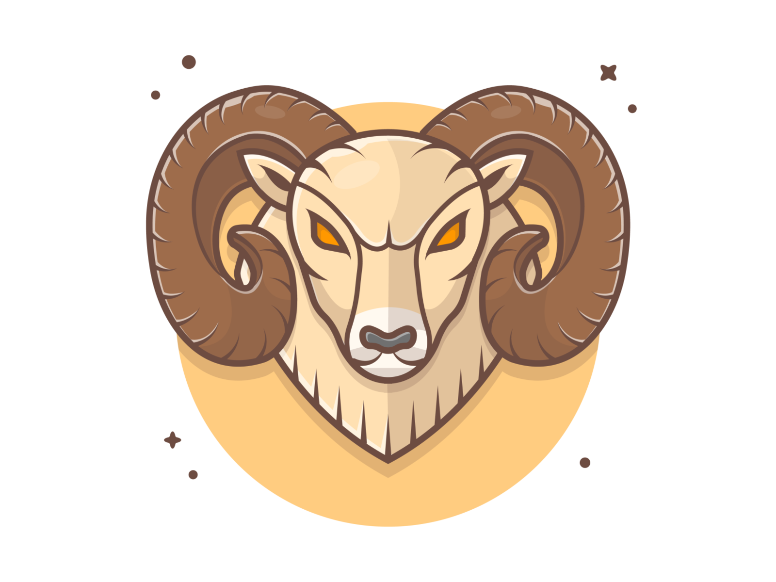Ram mascot 🤘🐐 by catalyst on Dribbble