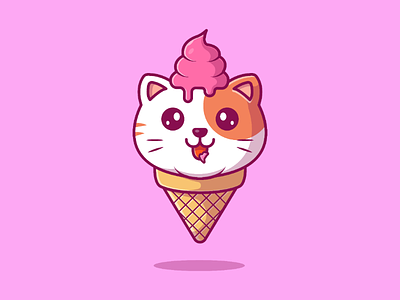Cartoon Ice Cream designs, themes, templates and downloadable graphic  elements on Dribbble