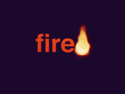 Fire fired animation fire particle