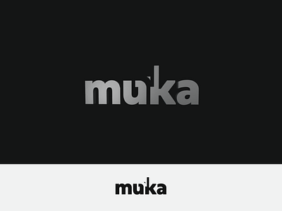 Muka Brand brand communication branding design editorial graphic icon logo minimalism typography vector