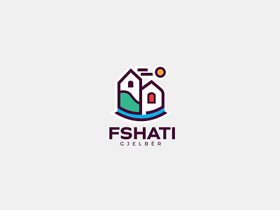 Fshati Brand Identity brand communication branding graphic design illustration logo typography vector