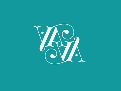 Vava ambigram ambigram lettering logotype