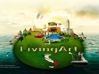 LivingArt Manipulation - Luxury Real Estate Properties in Italy