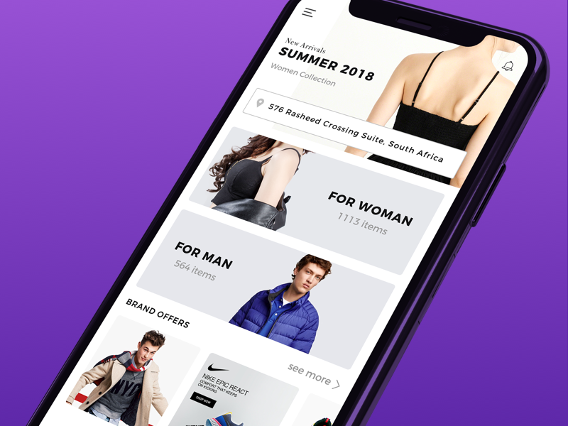 E-Commerce App by Gaurav Saini on Dribbble