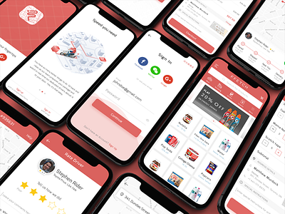 Online Grocery app feedback grocery ios iphone x latest onboarding rating tracking trending x