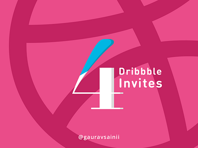 Dribbble Invites debut draft invites