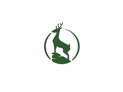 Deer logo concept animal animal character animal logo deer deer logo illustration logo logo design logo for sale