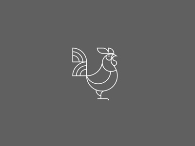 Rooster animal animal character animal logo chantry chantry logo cock cock logo logo logo design logo for sale rooster rooster logo