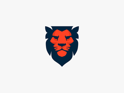 Lionshield animal animal character animal logo emblem illustration lion lion head lion logo logo logo design logo for sale shield shield logo