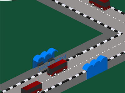 Express and Brts in Isometric View