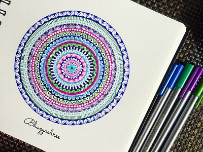 Coloured Mandala