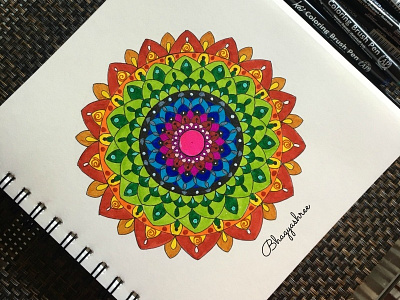 Coloured Mandala