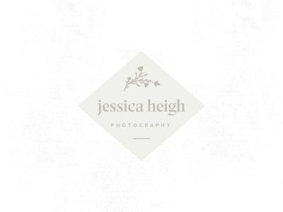 Jessica Heigh branding flowers icon logo photographer photography