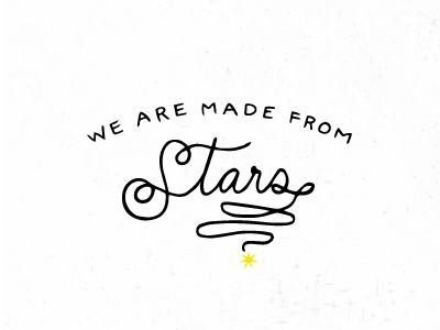 06 | 52 52 project hand lettering lettering mark quote stars