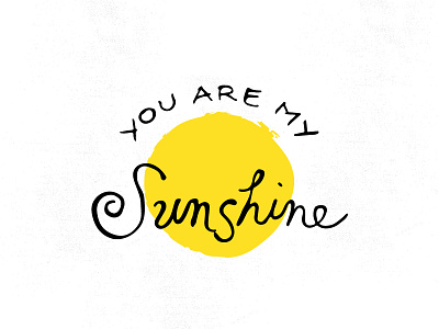 11 | 52 52 project hand lettering hand painted lettering mark quote sunshine