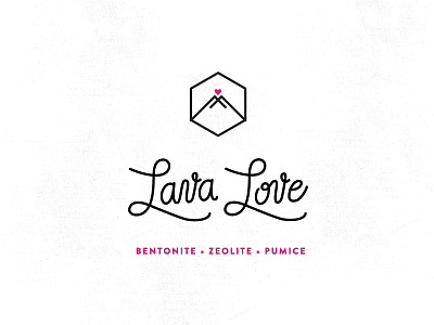 LAVA LOVE branding hand lettering icon lettering logo love volcano