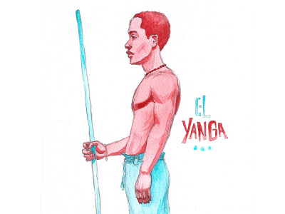 Yanga Gaspar afro mexican art gaspar yanga illustration maroon quilombo rebel watercolor