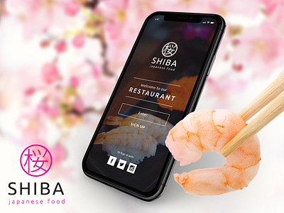 Shiba - Concept Restaurant App Mobile Ui logo design loriel design mobile design restaurant app mobile restaurant app ui uiux design