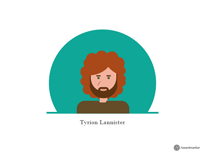 GOT - Tyrion Lannister animation character gameofthrones got illustration illustrator lannister theme tyrion vector