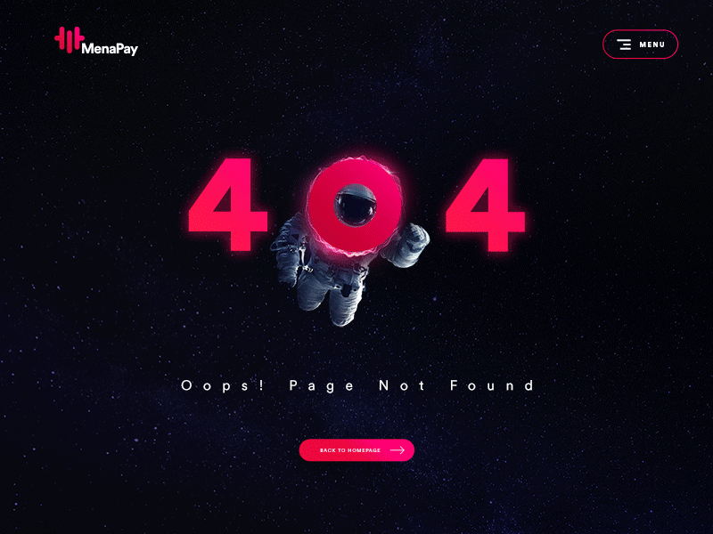 404 Page 404 404 error 404 error page 404 page art astronaut astronomy design page page design space space art ui web