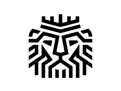 Lion illustration lion logo symbol vector