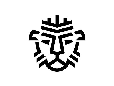 Lion illustration lion logo symbol vector