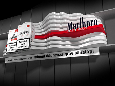 shelftalker for Marlboro Filter Plus