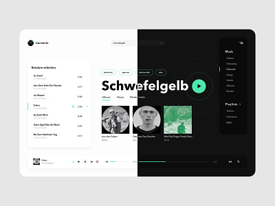 music service ui black dark figma interface mobile music player sketch uiux user ux white white board