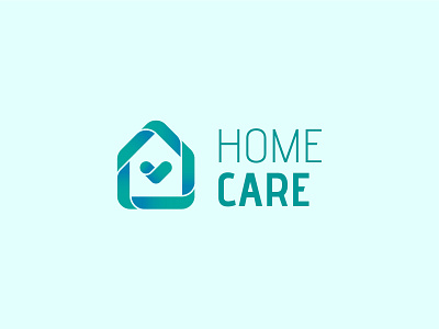 Home Care logo design brand branding logo logo design poland vector wrocław