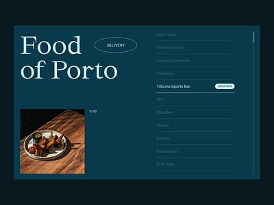 Food (Delivery) of Porto