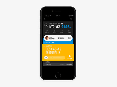 Flight Tracking App Concept app flight tracking travel ui ux