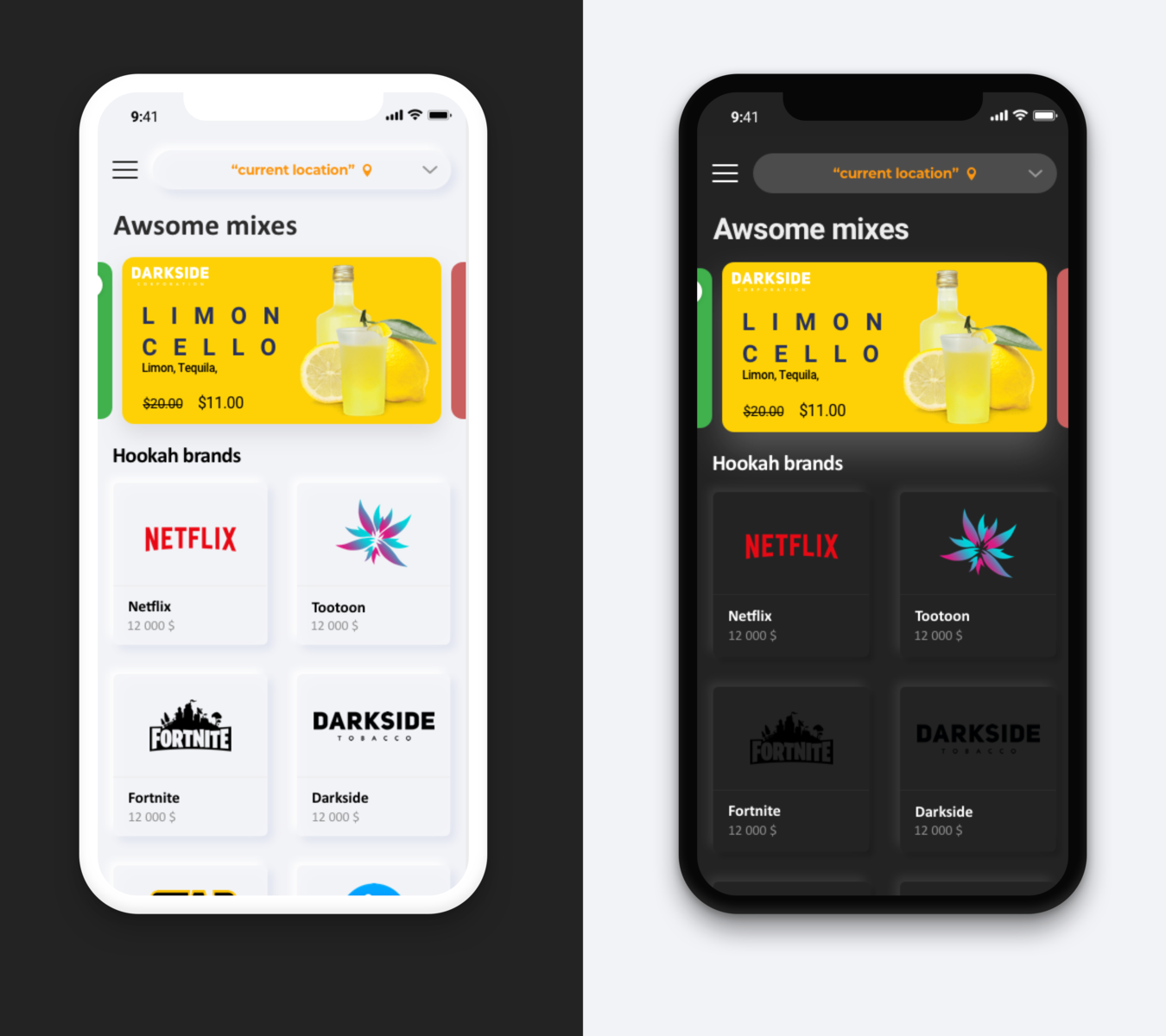 Hookah Delivery app by Vardges Andreasyan on Dribbble