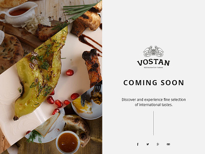 Restaurant Coming soon coming soon responsive restaurant web design website