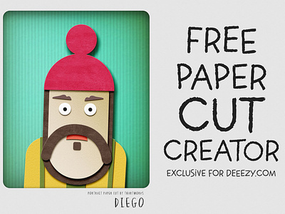 Free Paper Cut Portrait Creator