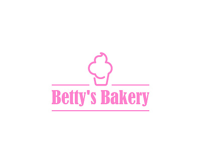 Betty's Bakery Logo cupcake dailylogochallenge