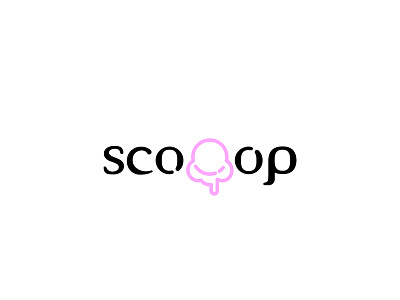 Scooop Logo dailylogochallenge icecreamcompany