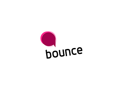 Bounce Logo dailylogochallenge socialmediawebsite