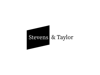 Stevens & Taylor Logo architecturalfirm dailylogochallenge