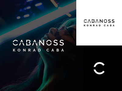 CABANOSS - Logo for polish photographer branding logo logotype photographer typography