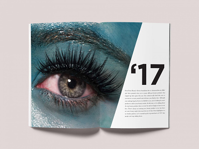 Eyedentify Magazine beauty brand branding closeup design editorial editorial design graphic design macro magazine makeup photography print