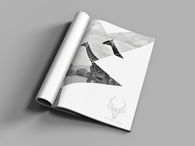 Branding: Desturi Safari black and white brand branding design graphic design logo luxury magazine print safari travel