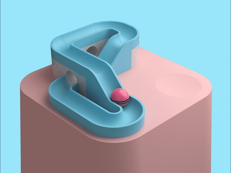 Infinity Loop No.4 motion art motion animation surrealism vray still-life still life cgi c4d abstract art abstract set design setdesign vectary 3d render vectary texture design 3dmodel 3d