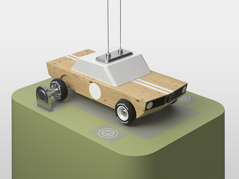 Wooden Bimmer toy toy design car illustration cartoon still life vray cgi c4d abstract art abstract setdesign vectary 3d render vectary texture design 3dmodel 3d