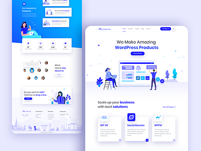 RexTheme: Creative Product Landing Page